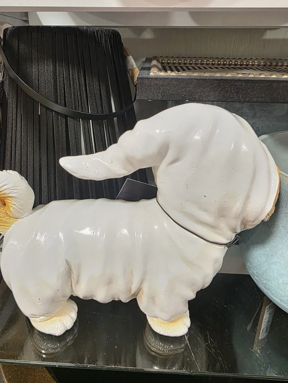 Halloween Shih Tzu Dog Ghost Figurine Viral New